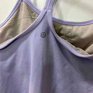 lululemon athletica Lavender Power Y  Tank Top